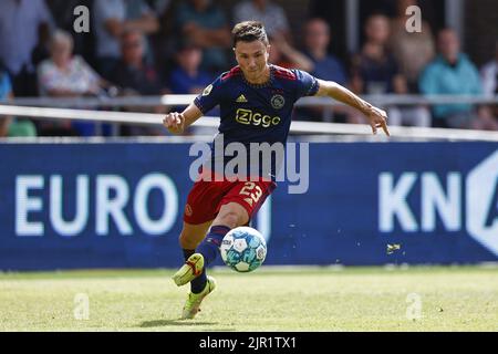 ROTTERDAM - Steven Berghuis di Ajax durante la partita olandese di Eredivie tra Sparta Rotterdam e Ajax allo Sparta Stadium Het Kasteel il 21 agosto 2022 a Rotterdam, Paesi Bassi. ANP MAURICE VAN STEEN Foto Stock