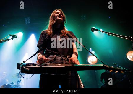 BARCELLONA - MAGGIO 14: Larkin PoE (blues rock band) si esibirà sul palco ad Apolo il 14 maggio 2022 a Barcellona, Spagna. Foto Stock