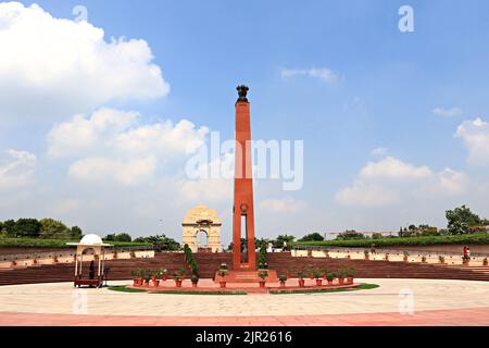 Memoria di guerra nazionale/Rashtriya Samar Smarak/India Foto Stock