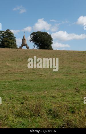 Jack The Treacle Eater Folly, Barwick Park, vicino a Yeovil, Somerset, Inghilterra Foto Stock