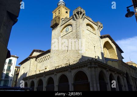 Pamplona - Chiesa di San Nicolás Foto Stock