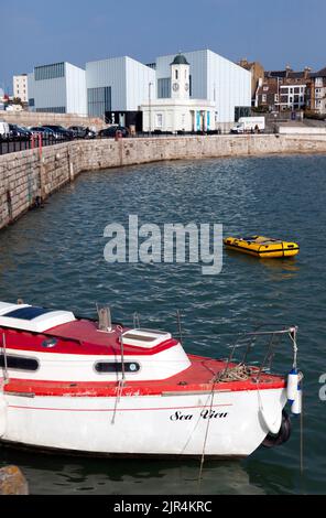 Visualizzare di nuovo la Turner Contermporary art gallery, Margate Harbour, Margate, Kent Foto Stock