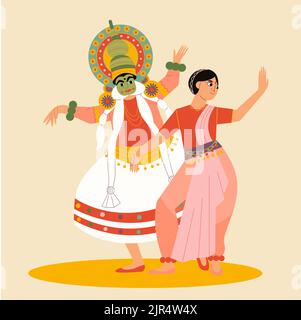Immagine Flat onam BEST Vector Illustrazione Vettoriale