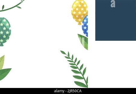 Set di montanti piatti sete de setembro illustrazione vettoriale Illustrazione Vettoriale