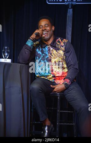 Fort Lauderdale, Stati Uniti. 20th ago, 2022. FORT LAUDERDALE, FL - 20 AGOSTO: Lamman Rucker partecipa alla H.I.T.S. ON Fifth: Cosa pensano gli uomini al Broward Center for the Performing Arts Ballroom il 20 agosto 2022 a Fort Lauderdale, Florida. (Foto di JL/Sipa USA) Credit: Sipa USA/Alamy Live News Foto Stock