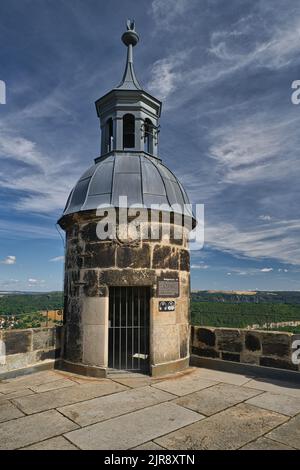 fortezza königstein sassonia svizzera Foto Stock