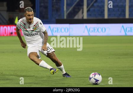 Anthony Partipilo (Ternana calco) Anthony Partipilo (Ternana calco) durante la partita di Coppa Italia Cremonese vs Ternana alla sta “Mazza” Foto Stock