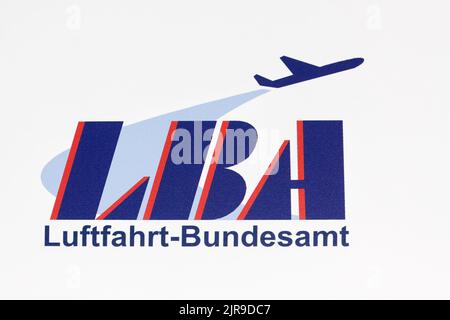 Giornata aperta dei ministeri a Berlino, 2022 agosto, LBA Luftfahrt-Bundesamt, Ufficio federale dell'aviazione, Germania Foto Stock