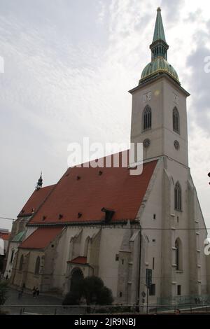 Cattedrale di San martino a Bratislava Foto Stock