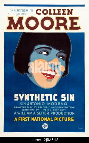 Colleen Moore - Synthetic Sin (First National, 1929) Film d'epoca. Foto Stock