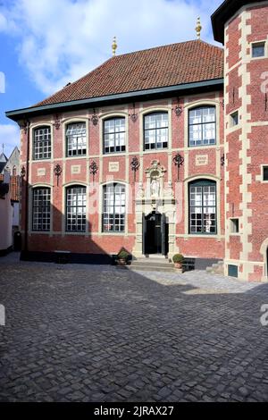 Santa Elisabetta Beguinage, Kortrijk, Fiandre, Belgio Foto Stock