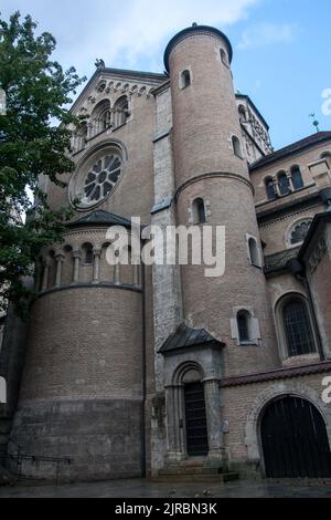 Chiesa parrocchiale di Sant'Anna in piazza Sant'Anna, arruolata come Bayerische Denkmalliste (edifici storici bavaresi), Monaco di Baviera, Germania Foto Stock