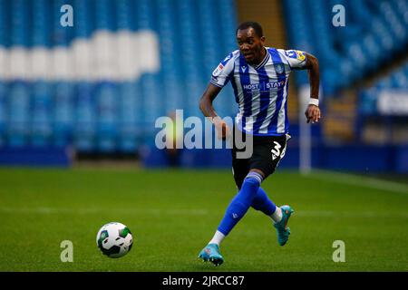 Sheffield, Regno Unito. 23rd ago, 2022. Jaden Brown #3 di Sheffield Mercoledì a Sheffield, Regno Unito il 8/23/2022. (Foto di ben Early/News Images/Sipa USA) Credit: Sipa USA/Alamy Live News Foto Stock