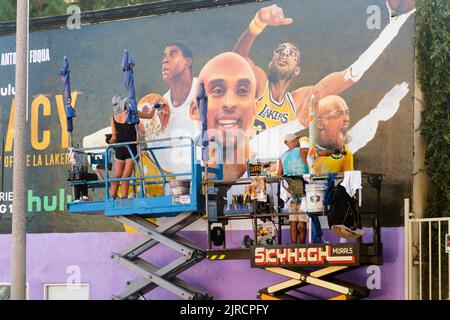 Melrose Avenue. Los Angeles, California, Stati Uniti d'America Foto Stock