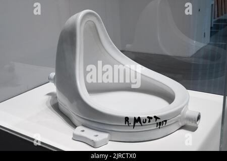 'Fountain', Marcel Duchamp, 1917, replica 1964, tate Modern Foto Stock