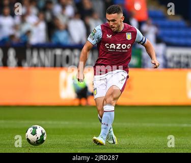 John McGinn #7 di Aston Villa passa la palla in, il 8/23/2022. (Foto di Craig Thomas/News Images/Sipa USA) Credit: Sipa USA/Alamy Live News Foto Stock