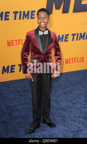 Los Angeles, California. 23rd ago, 2022. Che Tafari a Arrivi per ME TIME Premiere su Netflix, Regency Village Theatre a Westwood, Los Angeles, CA 23 agosto 2022. Credit: Elizabeth Goodenough/Everett Collection/Alamy Live News Foto Stock