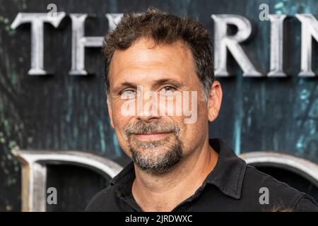 New York, NY - 23 agosto 2022: Jeremy Sisto partecipa alla proiezione speciale del Signore degli anelli: Gli anelli del potere al Lincoln Center Alice Tully Hall Foto Stock