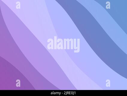 disegno di sfondo a strisce diagonali con sfumatura blu viola Foto Stock