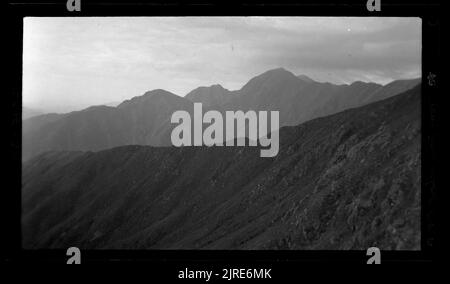 Tararua Range : Dundas TC ..., 02 aprile 1932, di Leslie Adkin. Foto Stock