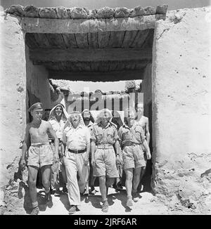 Foto di Cecil Beaton - Generale; Esercito britannico, Long Range Desert Group Foto Stock