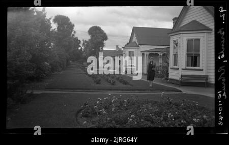 Brents, Rotorua, 10 ottobre 1948, di Leslie Adkin. Foto Stock