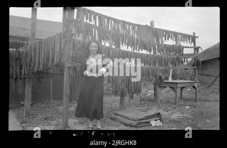 Apertura ufficiale di Raukawa, 14 marzo 1936, Ōtaki, di Leslie Adkin. Foto Stock