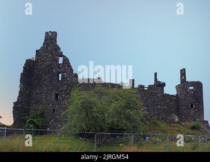 Loch awe Kilchum castello, Argyl & Bute, Scozia Foto Stock