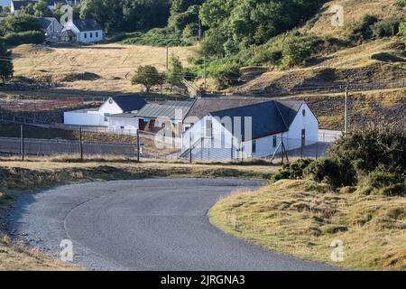 Ingresso pubblico alle miniere di rame della Grande Orme dell'età del bronzo autoguidate, al centro visitatori di Llandudno, alle mostre storiche, al negozio di souvenir e al museo Foto Stock