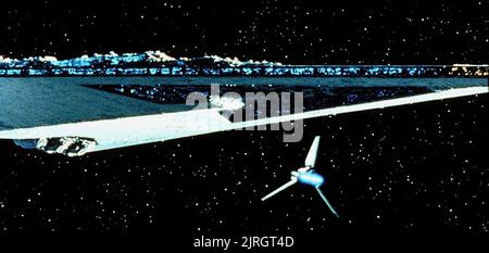 STAR DESTROYER, Star Wars: Episodio V - l'impero colpisce ancora, 1980 Foto Stock