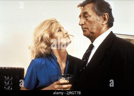 ANGIE DICKINSON, Robert Mitchum, una scarpa rende omicidio, 1982 Foto Stock