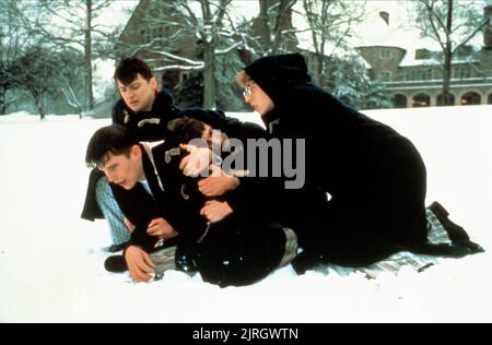 ROBERT SEAN LEONARD, ETHAN HAWKE, ALLELON RUGGIERO, DEAD POETS Society, 1989 Foto Stock