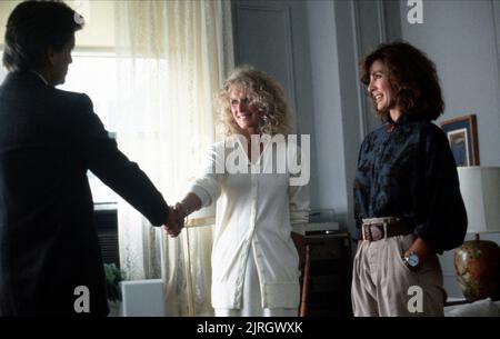 MICHAEL DOUGLAS, Glenn Close, Anne Archer, attrazione fatale, 1987 Foto Stock