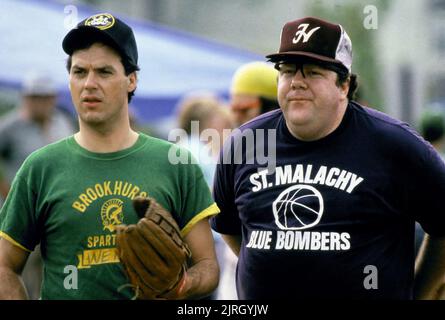 MICHAEL KEATON, GEORGE WENDT, GUNG HO, 1986 Foto Stock