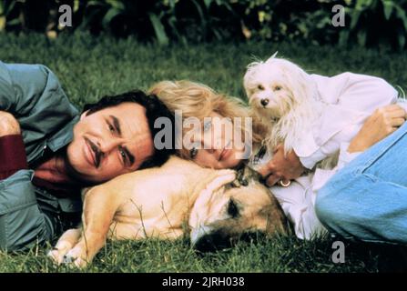 BURT REYNOLDS, Goldie Hawn, migliori amici, 1982 Foto Stock