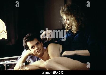 TOM HANKS, Shelley, lungo la fossa di denaro, 1986 Foto Stock