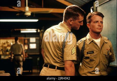 SEAN PENN, Michael J. Fox, delle vittime di guerra, 1989 Foto Stock