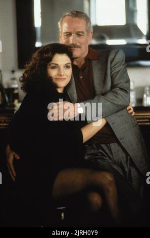 MARY Elizabeth Mastrantonio, Paul Newman, il colore dei soldi, 1986 Foto Stock