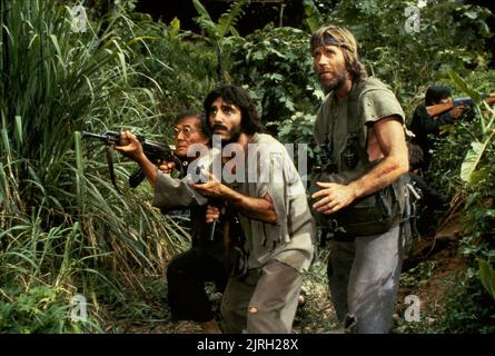 SCENA CON CHUCK NORRIS, BRADDOCK:MANCANTE IN AZIONE III, 1988 Foto Stock