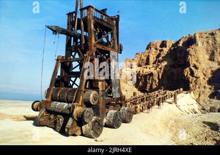 Torre di assedio, antagonisti, 1981 Foto Stock