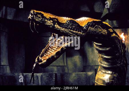 SERPENTE GIGANTE, CONAN IL BARBARO, 1982 Foto Stock