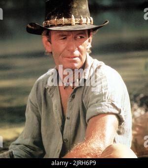 PAUL HOGAN, Crocodile Dundee, 1986 Foto Stock