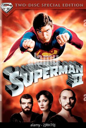 CHRISTOPHER REEVE, JACK O'HALLORAN, SARAH DOUGLAS, Terence Stamp, Superman II, 1980 Foto Stock