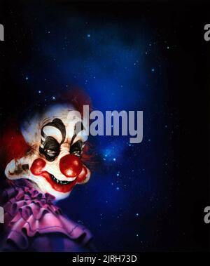 Scary Clowns Film: Killer Klowns from Outer Space (1988) regista: Stephen Chiodo 27 maggio 1988 **AVVERTENZA** questa fotografia è solo per uso editoriale ed è copyright di SARLUIDIAMANY e/o del fotografo assegnato dalla Film o dalla Società di produzione e può essere riprodotta solo da pubblicazioni in concomitanza con la promozione del film di cui sopra. È richiesto un credito obbligatorio a SARLUIDIAMANY. Il fotografo deve essere accreditato anche quando è noto. Nessun uso commerciale può essere concesso senza autorizzazione scritta da parte della Film Company. Foto Stock