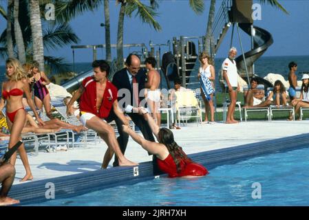 JOHNNY DEPP, TONY AZITO, resort privato, 1985 Foto Stock