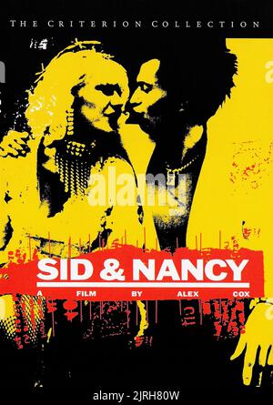 POSTER DEL FILM, SID E NANCY, 1986 Foto Stock