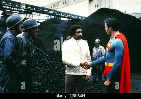 RICHARD PRYOR, Christopher Reeve, superman III, 1983 Foto Stock