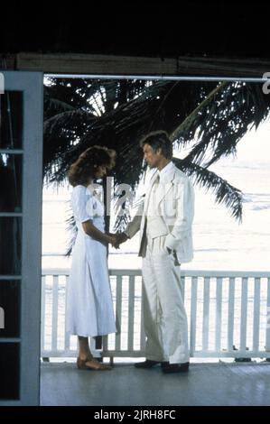 RACHEL WARD, Richard Chamberlain, Uccelli di rovo, 1983 Foto Stock