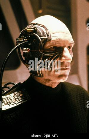 PATRICK STEWART, STAR TREK: la prossima generazione, 1987 Foto Stock