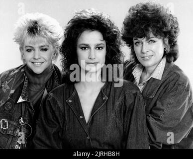 LESLIE ASH, Tracy LOUISE WARD, Jill GASCOINE, gatti occhi, 1985 Foto Stock